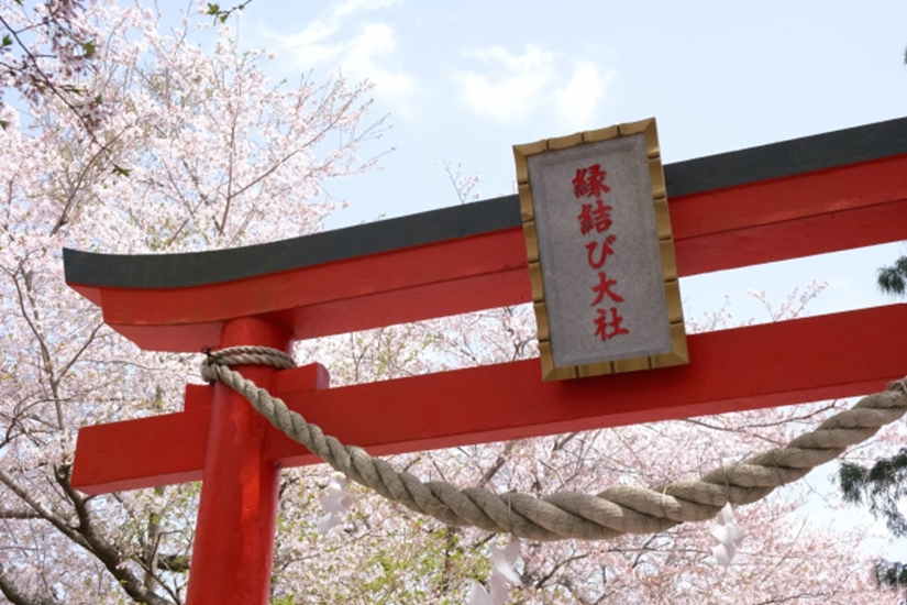 縁結び神社　千葉厄除け不動尊内「愛染神社」