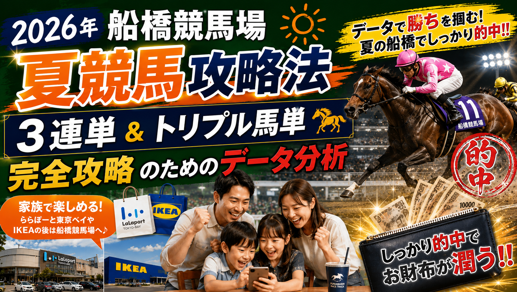 【中古】 競馬で資産運用するW戦略分配法 2026年船橋競馬場夏競馬攻略法～3連単＆トリプル馬単完全攻略のための